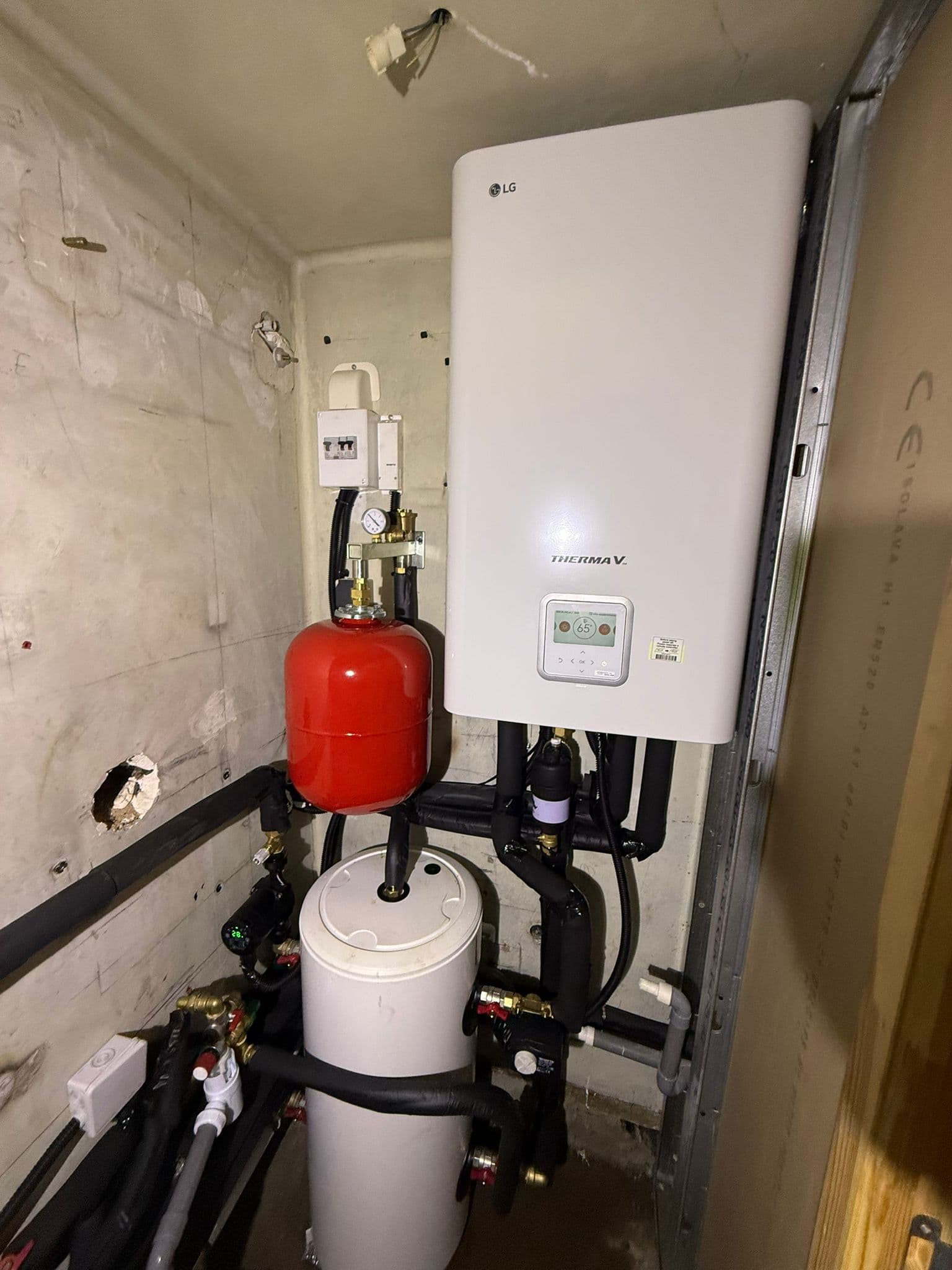 PAC air/eau & ballon préparateur ECS — Immeuble résidentiel collectif 4