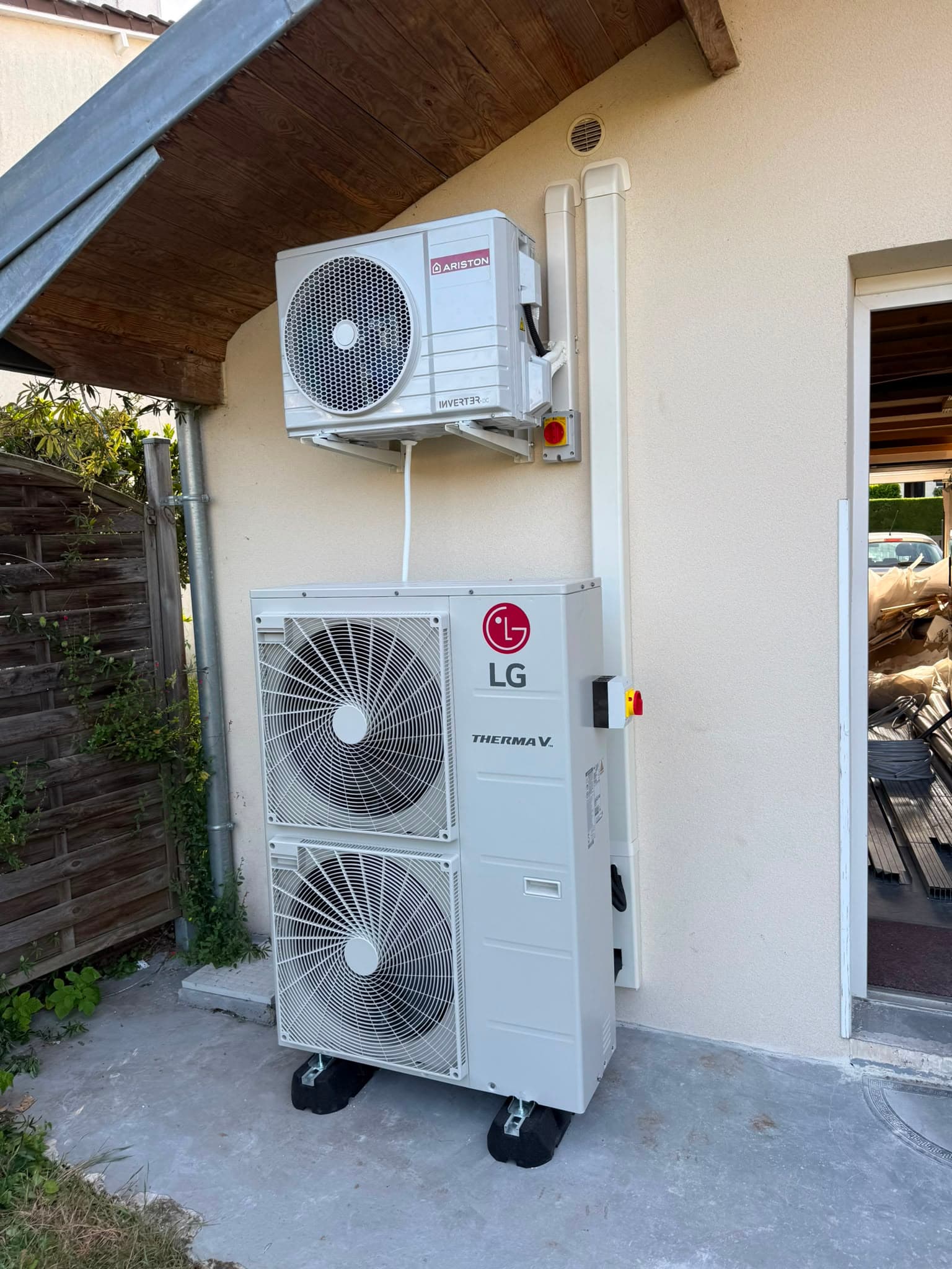 Pompe à chaleur air/eau & ballon thermodynamique 3